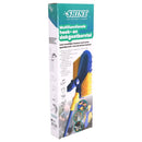 Shine Verlengbare Borstel voor Dakgoot en Hoeken 360 cm Blauw/Geel