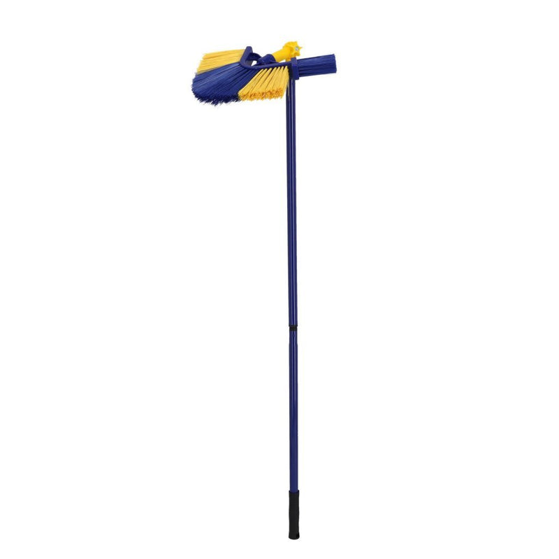 Shine Verlengbare Borstel voor Dakgoot en Hoeken 360 cm Blauw/Geel