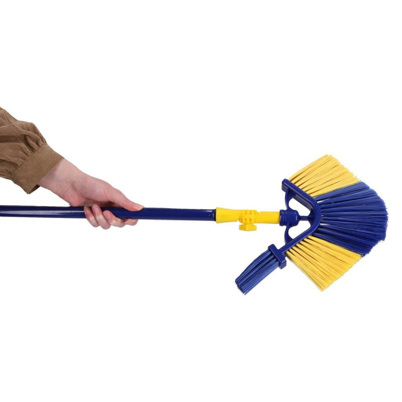 Shine Verlengbare Borstel voor Dakgoot en Hoeken 360 cm Blauw/Geel
