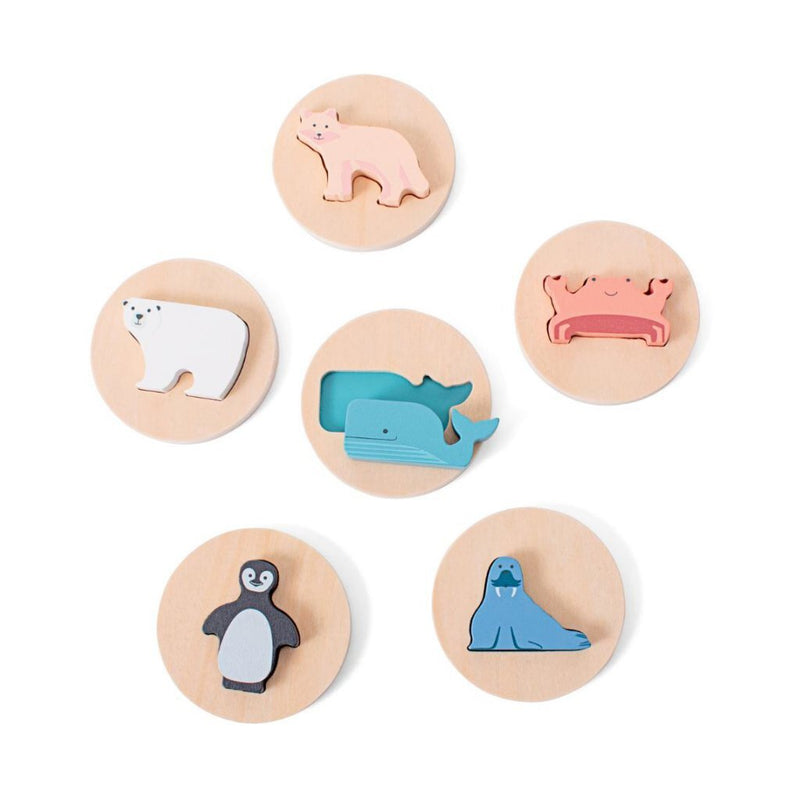 BS Toys Houten Vormenpuzzel