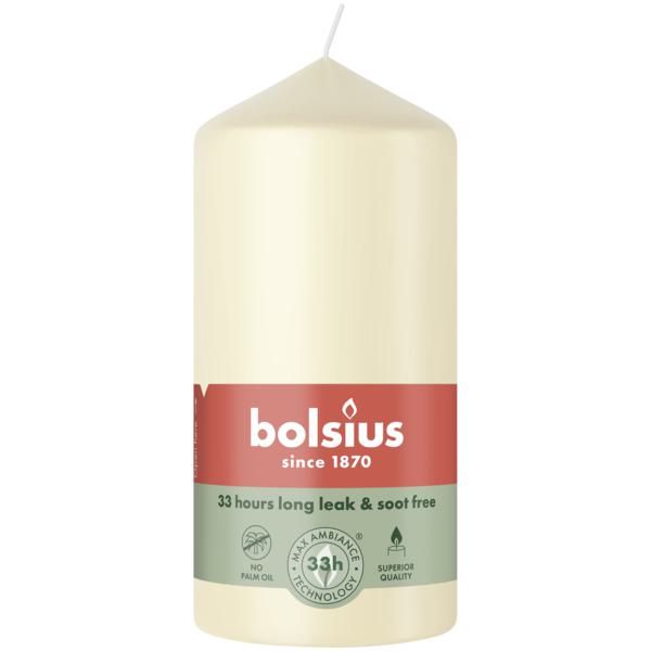 Bolsius Stompkaars 12x5.8 cm Soft Pearl