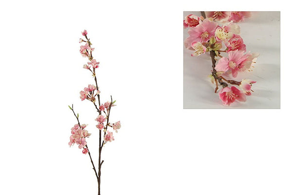 Countryfield Kunstbloem Kersenbloesem tak Gisele S roze 78cm