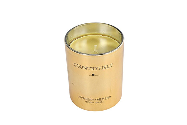 Countryfield Ambiance Geurkaars 7x7x9cm - Golden Delight