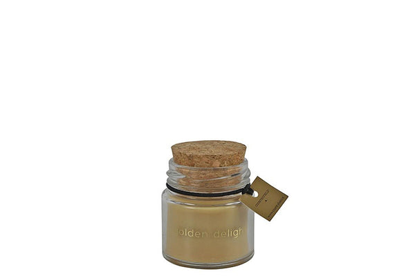 Countryfield Ambiance Geurkaars mini 4,5x4x5x5cm - Golden De