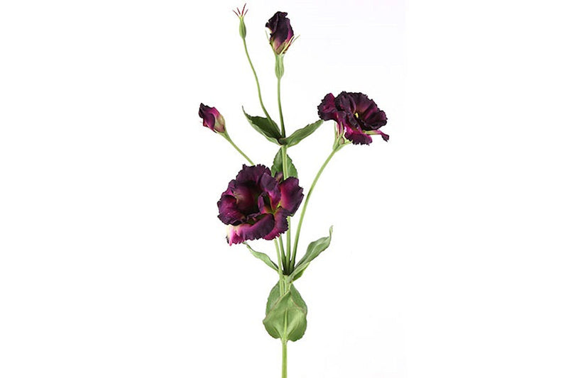 Countryfield Kunstbloem Lisianthus paars 94cm