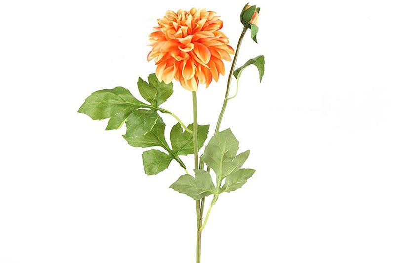 Countryfield Kunstbloem Asteraceae oranje 64cm