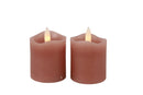 Countryfield LED Stompkaars antiek 5x7cm 2 stuks - roze