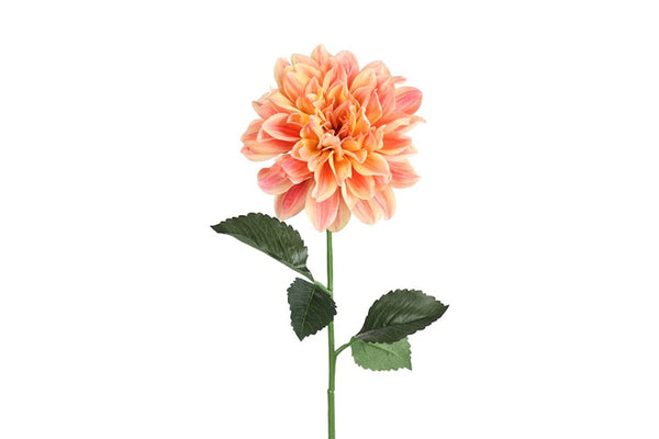 Countryfield Kunstbloem Dahlia zalm 75cm