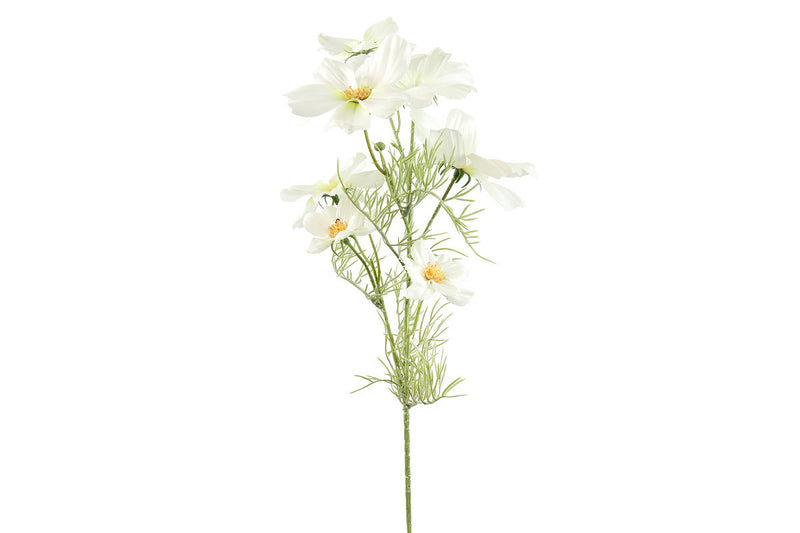Countryfield Kunstbloem Cosmos wit 74cm