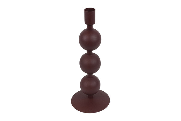 Countryfield Kandelaar 3x bol Rana L 10x10x25cm - paars