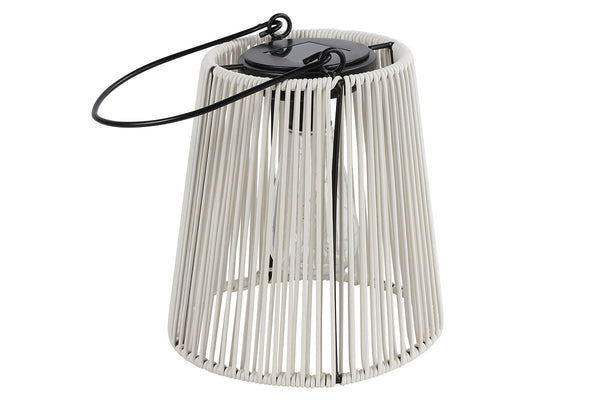 Countryfield Lantaarn LED solar Luana L wit 19x21,5x21,5cm