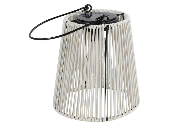 Countryfield Lantaarn LED solar Luana L wit 19x21,5x21,5cm