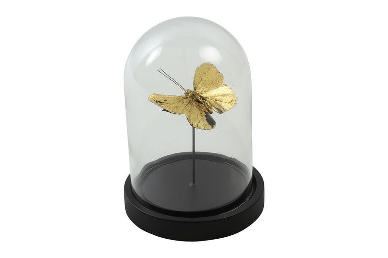 Countryfield Stolp vlinder Yasmin S 11,5x11,5x16cm - goud