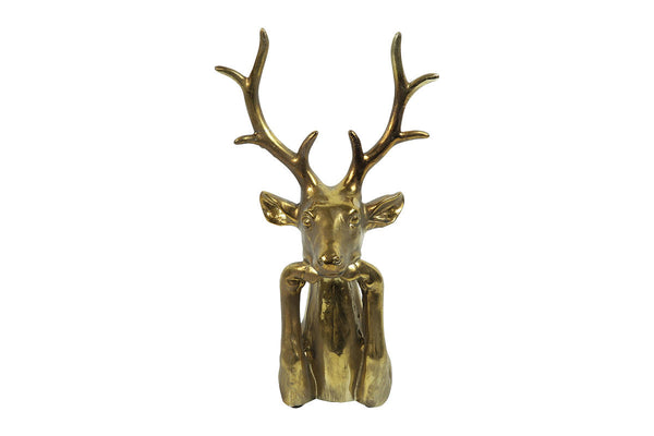 Countryfield Hert Zen L goud 15x25,5x41cm