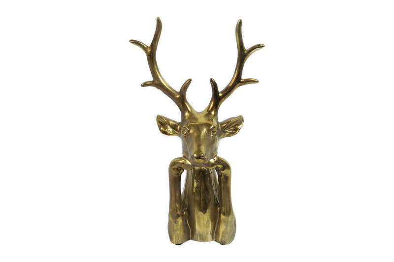 Countryfield Hert Zen L goud 15x25,5x41cm