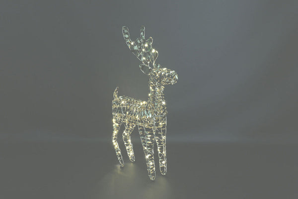 Countryfield Kersthert LED Bling S 12x25x37cm - goud