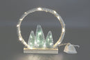 Countryfield Kerstornament LED Ropey S 5x30x30cm - bruin