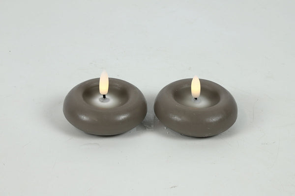 Countryfield LED Drijfkaars 7,5cm 2 stuks - grijs