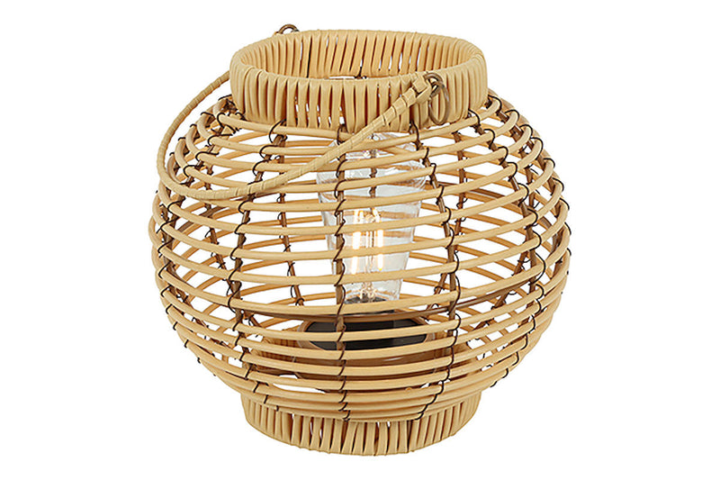 Countryfield LED windlicht convex Sabine S licht bruin