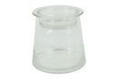 Countryfield Deco glas Hanny m/komdeksel 14x14x13,5cm