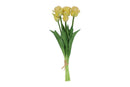 Countryfield Kunstbloem Tulipa boeket 47cm geel