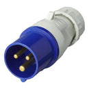 ProPlus CEE Stekker 16A Demontabele Behuizing Blauw/Wit