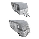 ProPlus Caravan-Camperdakhoes 750x300 cm Grijs
