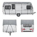 ProPlus Caravan-Camperdakhoes 750x300 cm Grijs