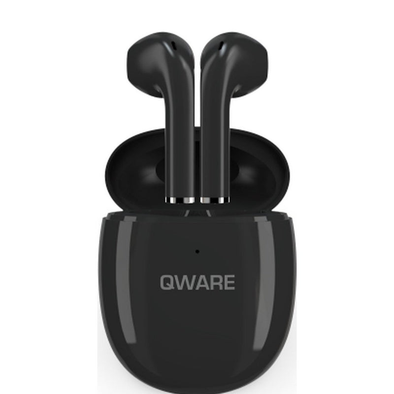 Qware Draadloze Oordopjes Zwart