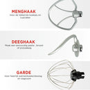 Bourgini Classic Kitchen Chef Keukenmachine Rood