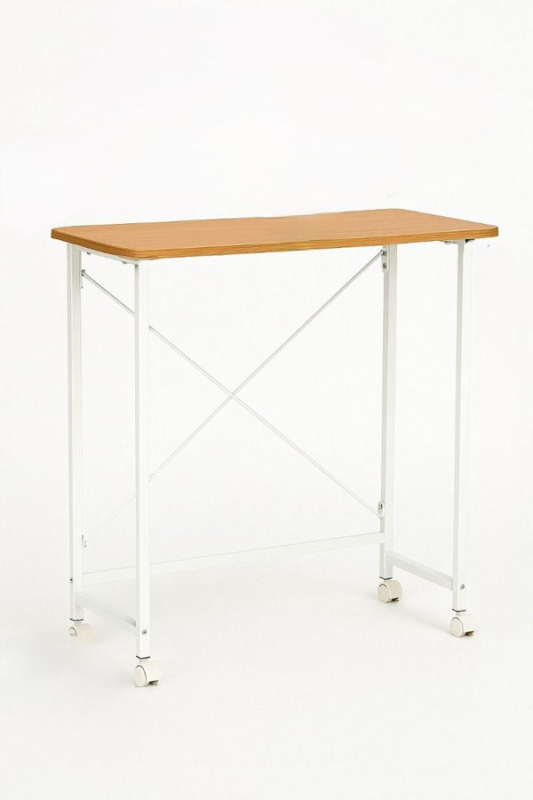 Ceruzo Wandtafel -  80x40x75 cm - Inklapbaar Tafelblad - Wit