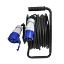 ProPlus Kabelhaspel CEE 25 m 3x1,5 mm&sup2; Zwart