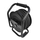 ProPlus Kabelhaspel CEE 25 m 3x1,5 mm&sup2; (2x Schuko + 1x CEE) Zwart