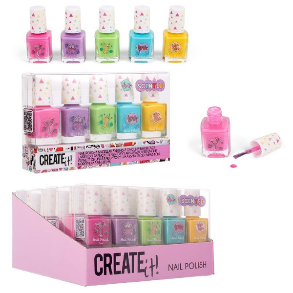 Create It! Geurende Nagellak 5 Kleuren