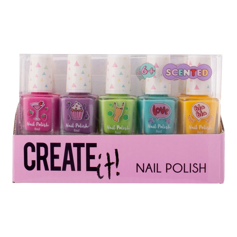 Create It! Geurende Nagellak 5 Kleuren
