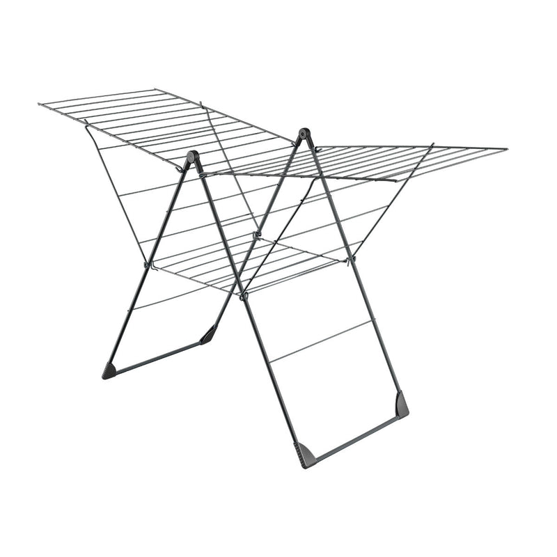 Metaltex droogrek - Vento 30m zwart