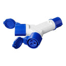 ProPlus Cee 2-weg Splitter 16 Amp&egrave;re IP44 230 Volt 3-Polig