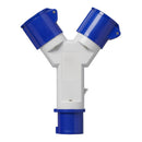 ProPlus Cee 2-weg Splitter 16 Amp&egrave;re IP44 230 Volt 3-Polig