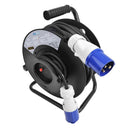 ProPlus Kabelhaspel CEE 25 m 3x2,5 mm&sup2; Zwart