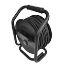 ProPlus Kabelhaspel CEE 25 m 3x2,5 mm&sup2; (2x Schuko + 1x CEE) Zwart