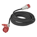 ProPlus CEE Verlengkabel 20 m 5x1,5 mm&sup2; Zwart