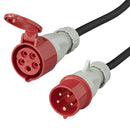 ProPlus CEE Verlengkabel 20 m 5x1,5 mm&sup2; Zwart