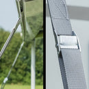 ProPlus Stormbandset 2x 480 cm + Peesbevestiging voor Luifelrail