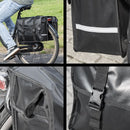 ProPlus Fietstas Dubbel 40L Waterdicht Zwart