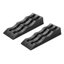 ProPlus Oprijblok Zwart Set Van 2 Stuks Lichtgewicht Kunststof 61x21.3x12cm 3 niveaus: 4, 7 en 10 c