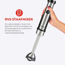 Bourgini Classic Staafmixer Set RVS/Zwart