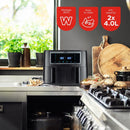 Bourgini Duo Heteluchtfriteuse 2x4L 2600W Zwart