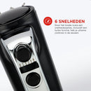 Bourgini Retro Handmixer Zwart