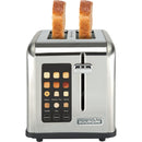 Bourgini Digitale Broodrooster RVS