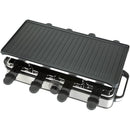 Bourgini Gourmette Reclette Pure Zwart/RVS